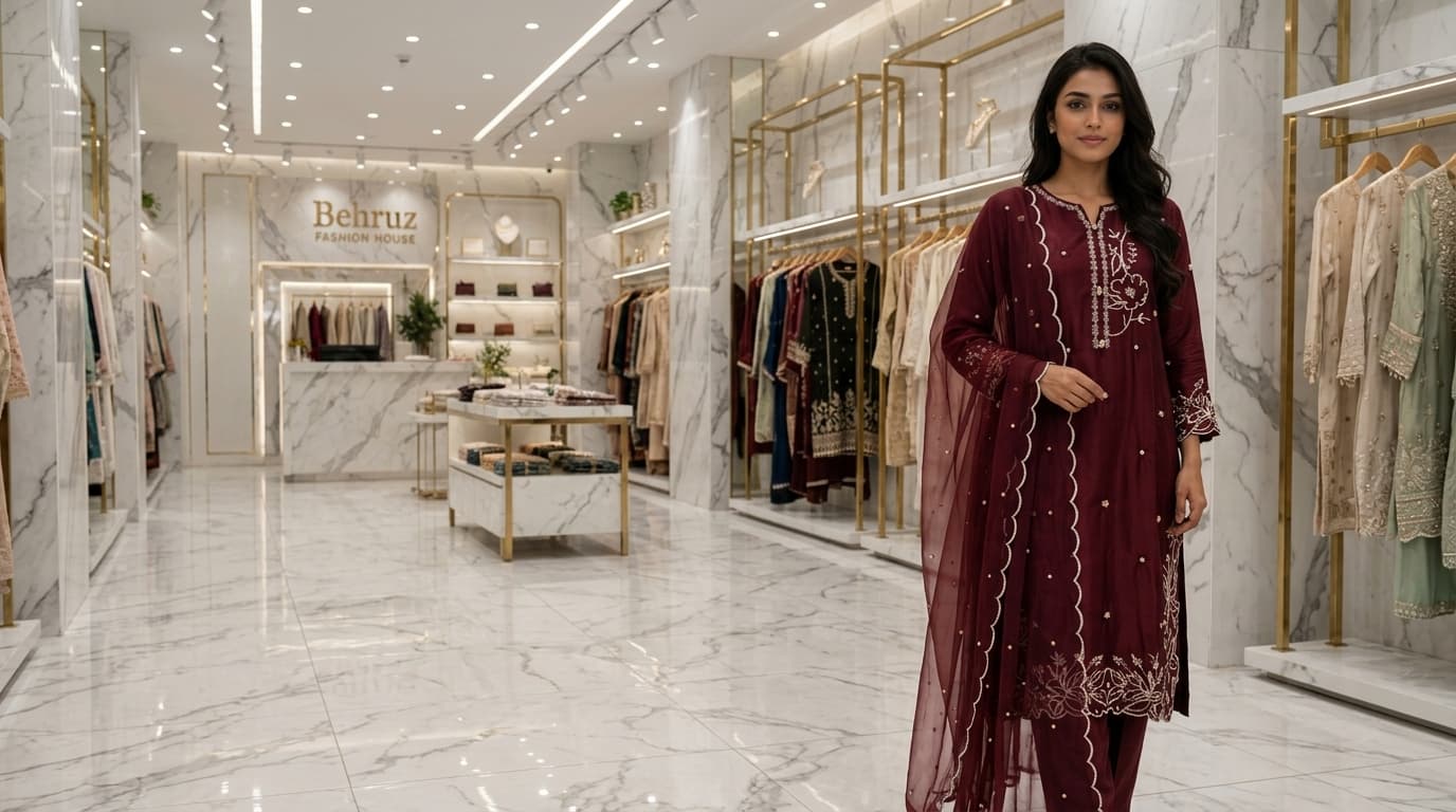 Behruz Fashion House - Premium Pakistani Haute Couture